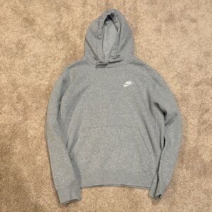 Nike Men's Heather Gray Hoodie